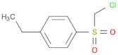 Benzene, 1-[(chloromethyl)sulfonyl]-4-ethyl-