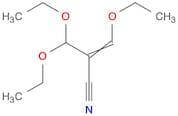 2-Propenenitrile, 2-(diethoxymethyl)-3-ethoxy-