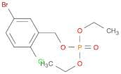 Phosphoric acid, (5-bromo-2-chlorophenyl)methyl diethyl ester