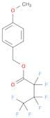 Butanoic acid, heptafluoro-, (4-methoxyphenyl)methyl ester