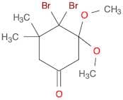 Cyclohexanone, 4,4-dibromo-3,3-dimethoxy-5,5-dimethyl-