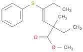 3-Hexenoic acid, 2-ethyl-2-methyl-4-(phenylthio)-, methyl ester, (Z)-