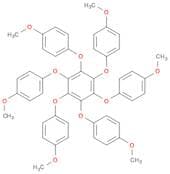 Benzene, hexakis(4-methoxyphenoxy)-