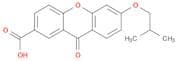 9H-Xanthene-2-carboxylic acid, 6-(2-methylpropoxy)-9-oxo-