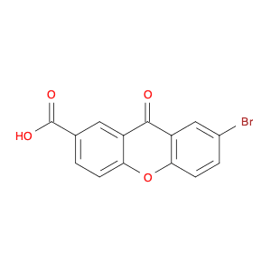 9H-Xanthene-2-carboxylic acid, 7-bromo-9-oxo-