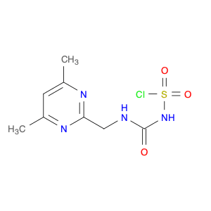 Sulfamoyl chloride, [[(4,6-dimethyl-2-pyrimidinyl)methylamino]carbonyl]-