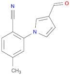 Benzonitrile, 2-(3-formyl-1H-pyrrol-1-yl)-4-methyl-