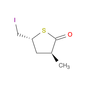 2(3H)-Thiophenone, 5-(iodomethyl)dihydro-3-methyl-, trans-