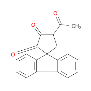 Spiro[cyclopentane-1,9'-[9H]fluorene]-2,3-dione, 4-acetyl-