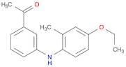 Ethanone, 1-[3-[(4-ethoxy-2-methylphenyl)amino]phenyl]-