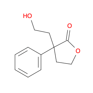 2(3H)-Furanone, dihydro-3-(2-hydroxyethyl)-3-phenyl-