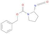 1-Pyrrolidinecarboxylic acid, 2-isocyanato-, phenylmethyl ester, (S)-