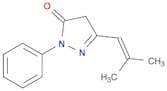 3H-Pyrazol-3-one, 2,4-dihydro-5-(2-methyl-1-propenyl)-2-phenyl-