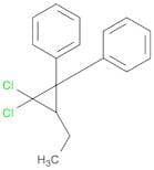 Benzene, 1,1'-(2,2-dichloro-3-ethylcyclopropylidene)bis-
