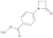 Benzoic acid, 4-(2-oxo-1-azetidinyl)-, methyl ester
