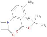 Benzoic acid, 5-methyl-2-(2-oxo-1-azetidinyl)-, 1,1-dimethylethyl ester