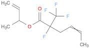 4-Hexenoic acid, 2-fluoro-2-(trifluoromethyl)-, 1-methyl-2-propenyl ester