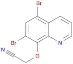 Acetonitrile, [(5,7-dibromo-8-quinolinyl)oxy]-