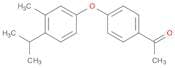 Ethanone,1-[4-[3-methyl-4-(1-methylethyl)phenoxy]phenyl]-