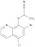 Propanenitrile, 2-[(7-bromo-5-chloro-8-quinolinyl)oxy]-