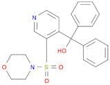 Morpholine, 4-[[4-(hydroxydiphenylmethyl)-3-pyridinyl]sulfonyl]-
