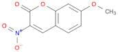 2H-1-Benzopyran-2-one, 7-methoxy-3-nitro-