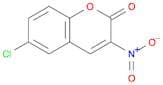 2H-1-Benzopyran-2-one, 6-chloro-3-nitro-