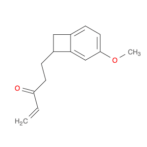 1-Penten-3-one, 5-(4-methoxybicyclo[4.2.0]octa-1,3,5-trien-7-yl)-