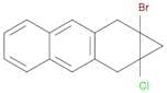 1H-Cycloprop[b]anthracene, 1a-bromo-9a-chloro-1a,2,9,9a-tetrahydro-