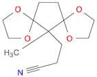 1,4,8,11-Tetraoxadispiro[4.1.4.2]tridecane-6-propanenitrile, 6-methyl-