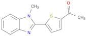 Ethanone, 1-[5-(1-methyl-1H-benzimidazol-2-yl)-2-thienyl]-