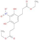 1,3-Benzenedipropanoic acid, 4,6-dihydroxy-5-nitro-, diethyl ester