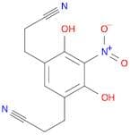 1,3-Benzenedipropanenitrile, 4,6-dihydroxy-5-nitro-