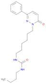 Urea, N-butyl-N'-[6-(6-oxo-3-phenyl-1(6H)-pyridazinyl)hexyl]-
