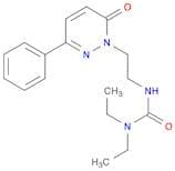 Urea, N,N-diethyl-N'-[2-(6-oxo-3-phenyl-1(6H)-pyridazinyl)ethyl]-