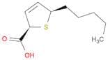 2-Thiophenecarboxylic acid, 2,5-dihydro-5-pentyl-, cis-
