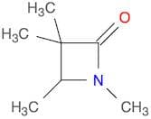 2-Azetidinone, 1,3,3,4-tetramethyl-