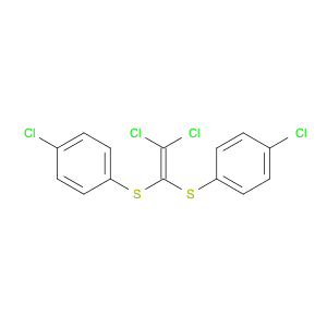 Benzene, 1,1'-[(dichloroethenylidene)bis(thio)]bis[4-chloro-