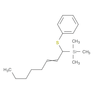 Silane, trimethyl[1-(phenylthio)-2-octenyl]-