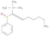 Silane, trimethyl[1-(phenylsulfinyl)-1,2-octadienyl]-