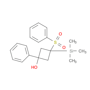 Cyclobutanol, 1-phenyl-3-(phenylsulfonyl)-3-(trimethylsilyl)-
