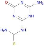 Thiourea, (6-amino-1,4-dihydro-4-oxo-1,3,5-triazin-2-yl)-