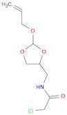 Acetamide, 2-chloro-N-[[2-(2-propenyloxy)-1,3-dioxolan-4-yl]methyl]-
