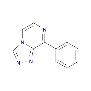 1,2,4-Triazolo[4,3-a]pyrazine, 8-phenyl-