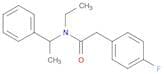 Benzeneacetamide, N-ethyl-4-fluoro-N-(1-phenylethyl)-
