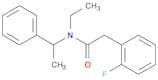 Benzeneacetamide, N-ethyl-2-fluoro-N-(1-phenylethyl)-