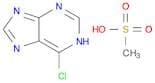 1H-Purine, 6-chloro-, monomethanesulfonate