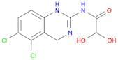 Acetamide, N-(5,6-dichloro-1,4-dihydro-2-quinazolinyl)-2,2-dihydroxy-