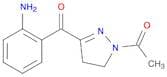 1H-Pyrazole, 1-acetyl-3-(2-aminobenzoyl)-4,5-dihydro-