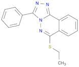 1,2,4-Triazolo[3,4-a]phthalazine,6-(ethylthio)-3-phenyl-